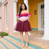 Vibrant Hues Short Dress